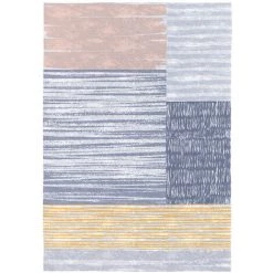 RUGS&RUGS Tapis PRISTINA Multicolore 80x150 Cm - Multicolore