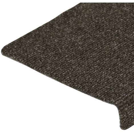 VidaXL Tapis D'escalier 15 Pcs Tissu Aiguilleté 65x25 Cm Gris - Gris 5 VidaXL Tapis D'escalier 15 Pcs Tissu Aiguilleté 65x25 Cm Gris - Gris – Image 5