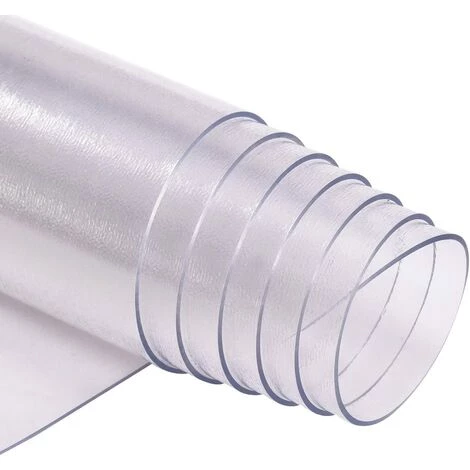 GOPLUS Tapis Protège-Sol Tapis Transparent Pour Chaise De Bureau-Surface Lisse Et Surface Antidérapant-Fait En PVC-Deux Tailles Disponibles (150 X 120 X 0,15cm) 1 GOPLUS Tapis Protège-Sol Tapis Transparent Pour Chaise De Bureau-Surface Lisse Et Surface Antidérapant-Fait En PVC-Deux Tailles Disponibles (150 X 120 X 0,15cm)