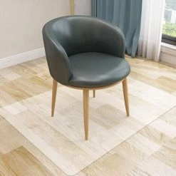 GOPLUS Tapis Protège-Sol Tapis Transparent Pour Chaise De Bureau-Surface Lisse Et Surface Antidérapant-Fait En PVC-Deux Tailles Disponibles (150 X 120 X 0,15cm) 7 GOPLUS Tapis Protège-Sol Tapis Transparent Pour Chaise De Bureau-Surface Lisse Et Surface Antidérapant-Fait En PVC-Deux Tailles Disponibles (150 X 120 X 0,15cm) -Tapis et paillasson Soldes 34761272 3