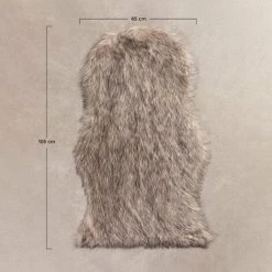 Tapis En Fausse Fourrure Synthétique Mister SKLUM Cuir Synthétique - Grey 9 Tapis En Fausse Fourrure Synthétique Mister SKLUM Cuir Synthétique - Grey -Tapis et paillasson Soldes 34978190 5