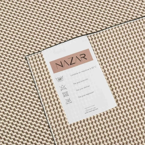 HOMEMAISON Tapis Déco Au Style Contemporain Gris 50 X80 Cm - Gris 3 HOMEMAISON Tapis Déco Au Style Contemporain Gris 50 X80 Cm - Gris – Image 3