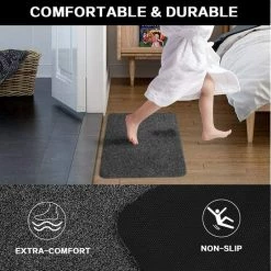 Kueatily Tapis Entrée Intérieur Porte Paillasson Cuisine Antidérapant Tapis Bienvenue De Maison, Lavable & Ultra Absorbant Lave-Linge Applicable, 42*67cm (Noir) 7 Kueatily Tapis Entrée Intérieur Porte Paillasson Cuisine Antidérapant Tapis Bienvenue De Maison, Lavable & Ultra Absorbant Lave-Linge Applicable, 42*67cm (Noir) -Tapis et paillasson Soldes 35124731 3