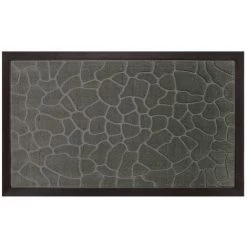 AUTRES Tapis Entree 45x75 Galets Gris - DECOR 10