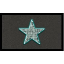 Tapis Patio Avec Bor Etoile 45x75 - MERCURY