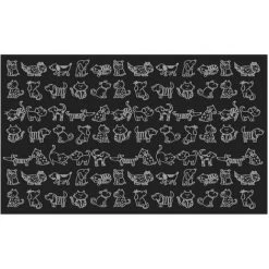 Tapis Velvet Cien Et Chat 45x75 - MERCURY