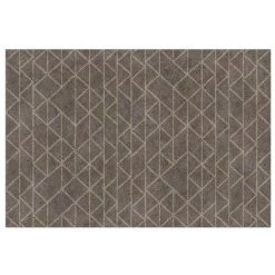 Tapis Velvet Geometrique Lines 45x7 - MERCURY