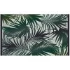 Tapis Velvet Feuillag Tropic3 45x75 - MERCURY