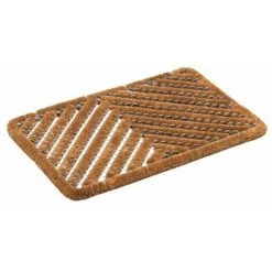 AUTRES Tapis Coco Brush Rectangle 40x60cm - ASTRA OGOS