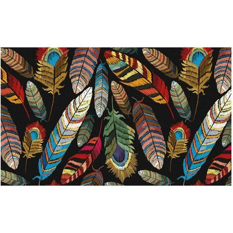 Tapis Velvet Plume 45x75cm Sur Cintre - MERCURY 1 Tapis Velvet Plume 45x75cm Sur Cintre - MERCURY