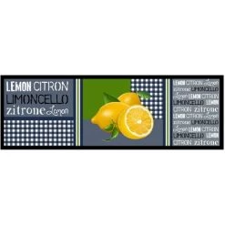 G�N�RIQUE Tapis Citron Green 50x150cm - VICA