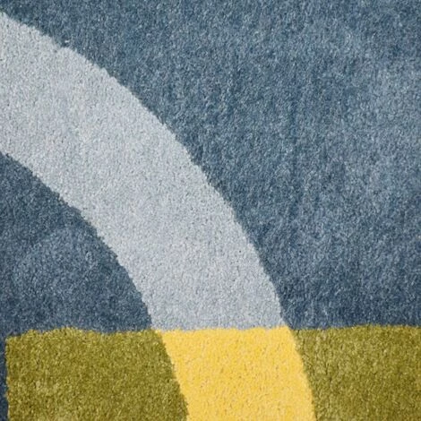 JADOREL Tapis Salon 160x230 Cm Rectangulaire CONTEMPORAIN 100% BIO Multicolore Salon Tufté Main Coton - Multicolore 5 JADOREL Tapis Salon 160x230 Cm Rectangulaire CONTEMPORAIN 100% BIO Multicolore Salon Tufté Main Coton - Multicolore – Image 5