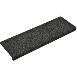 VidaXL Tapis De Marches D'escalier 5 Pcs Gris 65x25 Cm Aiguilleté - Gris 7 VidaXL Tapis De Marches D'escalier 5 Pcs Gris 65x25 Cm Aiguilleté - Gris -Tapis et paillasson Soldes 35255727 3