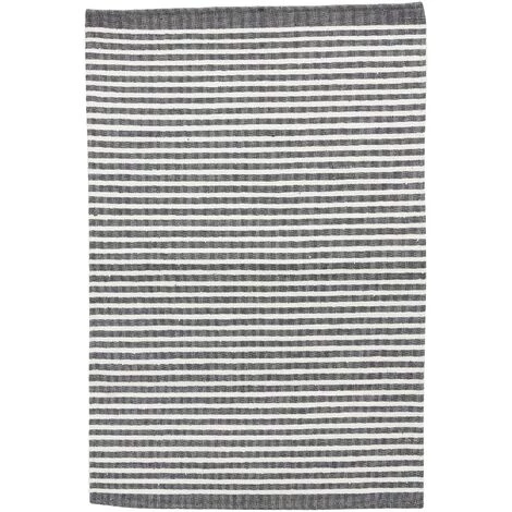 THE HOME DECO FACTORY Tapis Antidérapant à Rayures 40 X 60 Cm Gris - Gris 1 THE HOME DECO FACTORY Tapis Antidérapant à Rayures 40 X 60 Cm Gris - Gris