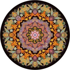 ZEBRAA Tapis Nordique De Style Moelleux 100cm