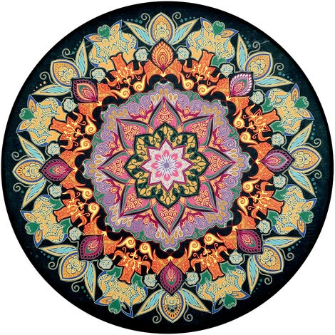 ZEBRAA Tapis Nordique De Style Moelleux 100cm 2 ZEBRAA Tapis Nordique De Style Moelleux 100cm – Image 2