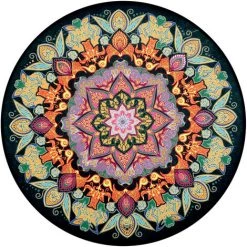 ZEBRAA Tapis Nordique De Style Moelleux 100cm 8 ZEBRAA Tapis Nordique De Style Moelleux 100cm -Tapis et paillasson Soldes 35415993 4