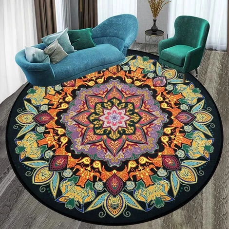 ZEBRAA Tapis Nordique De Style Moelleux 100cm 5 ZEBRAA Tapis Nordique De Style Moelleux 100cm – Image 5