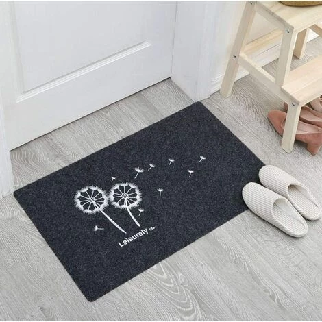 LangRay Paillasson Paillasson Tapis D'entrée Tapis De Propreté Tapis Anti-poussière Paillasson Anti-dérapant Tapis De Porte Nombreux Motifs Sélectionnables 50x80cm Pissenlit Gris 1 LangRay Paillasson Paillasson Tapis D'entrée Tapis De Propreté Tapis Anti-poussière Paillasson Anti-dérapant Tapis De Porte Nombreux Motifs Sélectionnables 50x80cm Pissenlit Gris