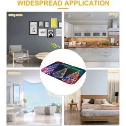 ASUPERMALL Tapis De Noel Tapis De Salle De Bain Antiderapant Tapis De Porte En Flanelle Pour Chambre A Coucher Salle De Bain Cuisine Salon, Type 2, 50X80Cm - Type 2, 50X80Cm 7 ASUPERMALL Tapis De Noel Tapis De Salle De Bain Antiderapant Tapis De Porte En Flanelle Pour Chambre A Coucher Salle De Bain Cuisine Salon, Type 2, 50X80Cm - Type 2, 50X80Cm -Tapis et paillasson Soldes 35605514 3