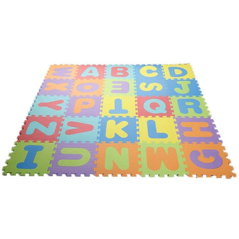 Aqrau Tapis Pour Enfants 36 Pièces (lettres + Chiffres) 4 Aqrau Tapis Pour Enfants 36 Pièces (lettres + Chiffres) – Image 4