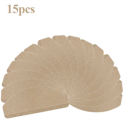 Aqrau Tapis D'escalier Auto-adhésif Marron Clair 15 Pcs 65 * 21 * 4cm 5 Aqrau Tapis D'escalier Auto-adhésif Marron Clair 15 Pcs 65 * 21 * 4cm – Image 5