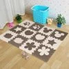 Aqrau Tapis De Sol Pour Enfants Micha Couleur 12 Pièces (Mickey / Love / Dog Paw / Petal / Five-branches Star-2 Pieces)