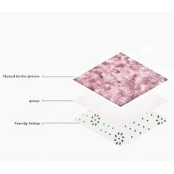 PERLE RARE Tapis Moderne Chambre Décoration Tapis Moelleux Tapis Moelleux Salon Tapis Rond Doux Salon Tapis Antidérapant Chambre Tapis De Sol, Tapis Coloré. (Rose, 100x100cm) 8 PERLE RARE Tapis Moderne Chambre Décoration Tapis Moelleux Tapis Moelleux Salon Tapis Rond Doux Salon Tapis Antidérapant Chambre Tapis De Sol, Tapis Coloré. (Rose, 100x100cm) -Tapis et paillasson Soldes 35633819 4