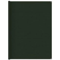 VidaXL Tapis De Tente 250x350 Cm Vert Foncé