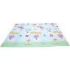 TEAMSON KIDS Tapis De Jeu D’éveil Pliable Pour Enfant Bébé Double Face 2 En 1 Hot Air Balloons Fantasy Fields PS-PM002 - Bleu