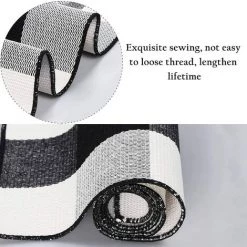 BEARSU Tapis à Carreaux Buffalo, Tapis à Carreaux Buffalo Tissé à La Main 8 BEARSU Tapis à Carreaux Buffalo, Tapis à Carreaux Buffalo Tissé à La Main -Tapis et paillasson Soldes 36146969 4