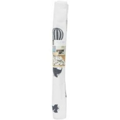 Paris Prix - Tapis Enfant "mappemonde" 70x140cm Blanc & Gris 7 Paris Prix - Tapis Enfant "mappemonde" 70x140cm Blanc & Gris -Tapis et paillasson Soldes 36219240 4