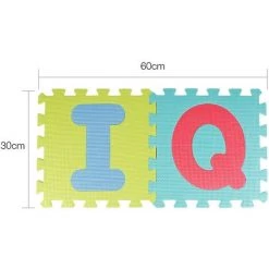 SKECTEN Puzzle Tapis Mousse 36 Pièces Alphabet Et Chiffres 32x32 Cm Tapis De Jeu Enfants 36 Dalles 8 SKECTEN Puzzle Tapis Mousse 36 Pièces Alphabet Et Chiffres 32x32 Cm Tapis De Jeu Enfants 36 Dalles -Tapis et paillasson Soldes 36372584 4