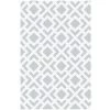 STORESDECO Tapis En Vinyle Deblon, Tapis En PVC Antidérapant Et Résistant, Pour Intérieur Et Extérieur, Gris Géométrique, 60 X 90cm