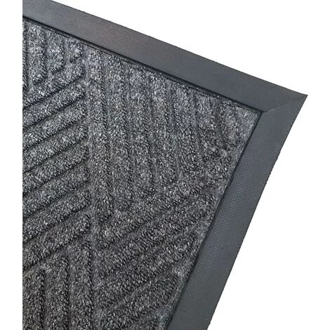 IVOL Tapis D'entrée Brush Clean 90x150 Cm - Gris 3 IVOL Tapis D'entrée Brush Clean 90x150 Cm - Gris – Image 3