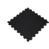 IVOL Sol Pour Salle De Sport - Puzzle 60x60cm - épaisseur 6 Mm - Noir