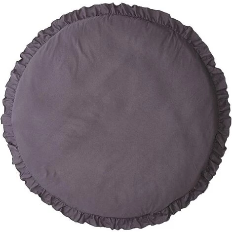 LangRay Solide Couleur Volants Bord Rond Souple Tapis De Ramper Bébé Jouer Coussin De Sol Pad Décor 1 LangRay Solide Couleur Volants Bord Rond Souple Tapis De Ramper Bébé Jouer Coussin De Sol Pad Décor