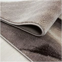 ALLOTAPIS Tapis Pour Salon Rectangle Effet Courbe Alabama Marron 200x290 - Marron 8 ALLOTAPIS Tapis Pour Salon Rectangle Effet Courbe Alabama Marron 200x290 - Marron -Tapis et paillasson Soldes 36759267 4