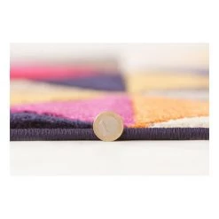 FLAIR RUGS Tapis Géométrique Pour Salon Design Multicolore Samba Multicolore 160x230 - Multicolore -Tapis et paillasson Soldes 36764650 4
