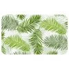 Paris Prix - Tapis Imprimé "green Feuilles" 45x75cm Vert