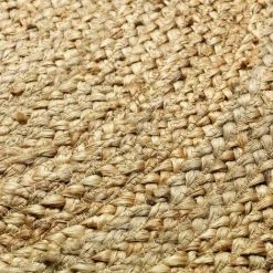 Paris Prix - Tapis Déco Rond En Jute "cordou" 90cm Naturel -Tapis et paillasson Soldes 36892590 3