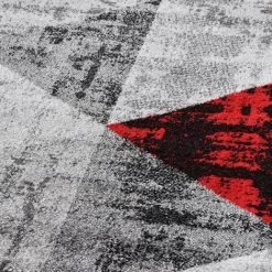 JADOREL Tapis Salon 120x170 Cm Rectangulaire SOLTAM Rouge Entrée Adapté Au Chauffage Par Le Sol - Rouge 8 JADOREL Tapis Salon 120x170 Cm Rectangulaire SOLTAM Rouge Entrée Adapté Au Chauffage Par Le Sol - Rouge -Tapis et paillasson Soldes 36914218 4