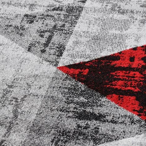 JADOREL Tapis Salon 120x170 Cm Rectangulaire SOLTAM Rouge Entrée Adapté Au Chauffage Par Le Sol - Rouge 4 JADOREL Tapis Salon 120x170 Cm Rectangulaire SOLTAM Rouge Entrée Adapté Au Chauffage Par Le Sol - Rouge – Image 4