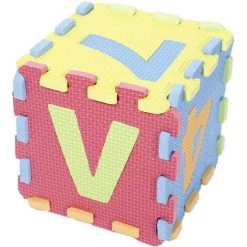 YONGQING Tapis Puzzle 36pcs 26 Lettres+10 Chiffres En Mousse EVA 16*16cm Pour Bébé/Enfant - Couleur 8 YONGQING Tapis Puzzle 36pcs 26 Lettres+10 Chiffres En Mousse EVA 16*16cm Pour Bébé/Enfant - Couleur -Tapis et paillasson Soldes 36983864 4