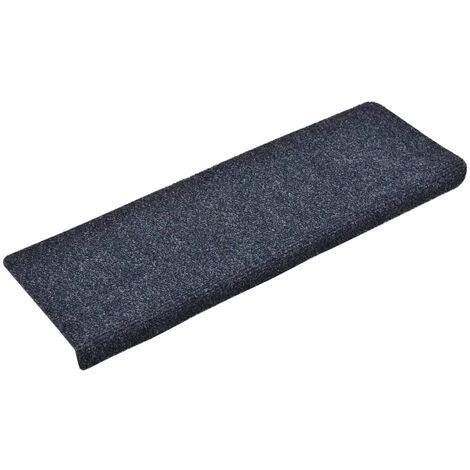 VidaXL Tapis D'escalier 5 Pcs Tissu Aiguilleté 65x25 Cm Anthracite - Anthracite 3 VidaXL Tapis D'escalier 5 Pcs Tissu Aiguilleté 65x25 Cm Anthracite - Anthracite – Image 3