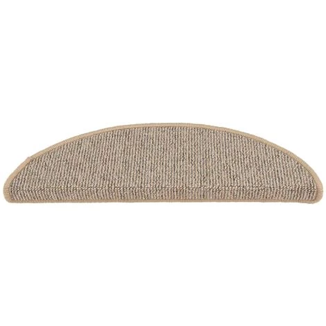 VidaXL Tapis De Marches D'escalier 15 Pcs Marron 56x17x3 Cm - Brun 4 VidaXL Tapis De Marches D'escalier 15 Pcs Marron 56x17x3 Cm - Brun – Image 4