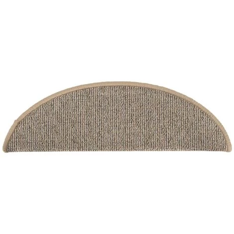 VidaXL Tapis De Marches D'escalier 15 Pcs Marron 56x17x3 Cm - Brun 5 VidaXL Tapis De Marches D'escalier 15 Pcs Marron 56x17x3 Cm - Brun – Image 5