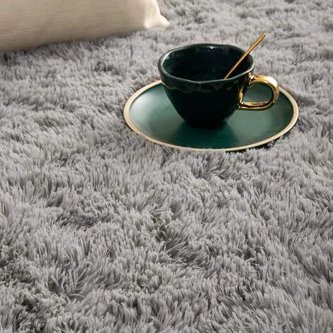 BEARSU Tapis Ronds Moelleux Pour Chambre à Coucher Et Salon Shaggy Mignon Cercle Tapis De Pépinière Pour Enfants Bébé Filles Chambre Et Dortoir Flou Décor à La Maison Tapis Circulaire 4 Pieds Bleu 4 BEARSU Tapis Ronds Moelleux Pour Chambre à Coucher Et Salon Shaggy Mignon Cercle Tapis De Pépinière Pour Enfants Bébé Filles Chambre Et Dortoir Flou Décor à La Maison Tapis Circulaire 4 Pieds Bleu – Image 4