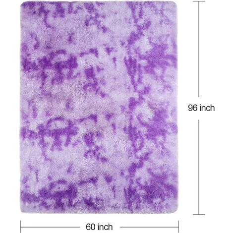 BEARSU Tapis Shaggy Doux Pour Chambre à Coucher Tapis De Salon Moelleux Tapis De Pépinière Filles Tapis Enfants Décor à La Maison Tapis 4 X 5,3 Pieds Gris 2 BEARSU Tapis Shaggy Doux Pour Chambre à Coucher Tapis De Salon Moelleux Tapis De Pépinière Filles Tapis Enfants Décor à La Maison Tapis 4 X 5,3 Pieds Gris – Image 2