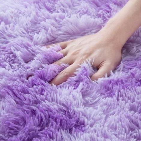 BEARSU Tapis Shaggy Doux Pour Chambre à Coucher Tapis De Salon Moelleux Tapis De Pépinière Filles Tapis Enfants Décor à La Maison Tapis 4 X 5,3 Pieds Gris 4 BEARSU Tapis Shaggy Doux Pour Chambre à Coucher Tapis De Salon Moelleux Tapis De Pépinière Filles Tapis Enfants Décor à La Maison Tapis 4 X 5,3 Pieds Gris – Image 4